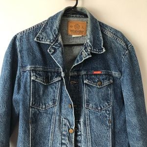 men’s VINTAGE wrangler denim jacket